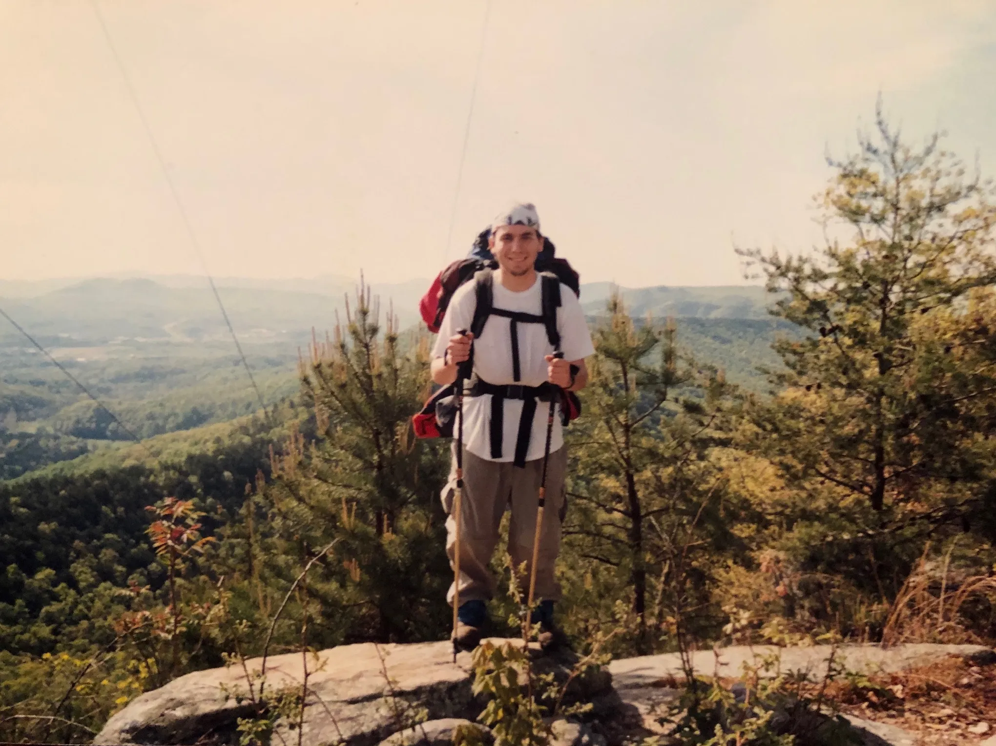 B on the Appalachian Trail