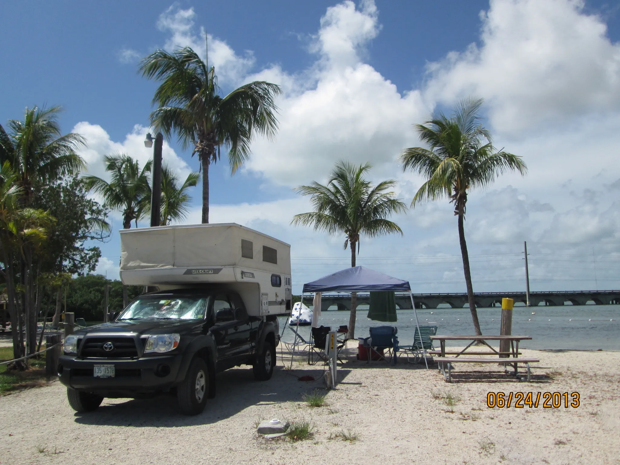 The camper in Key West