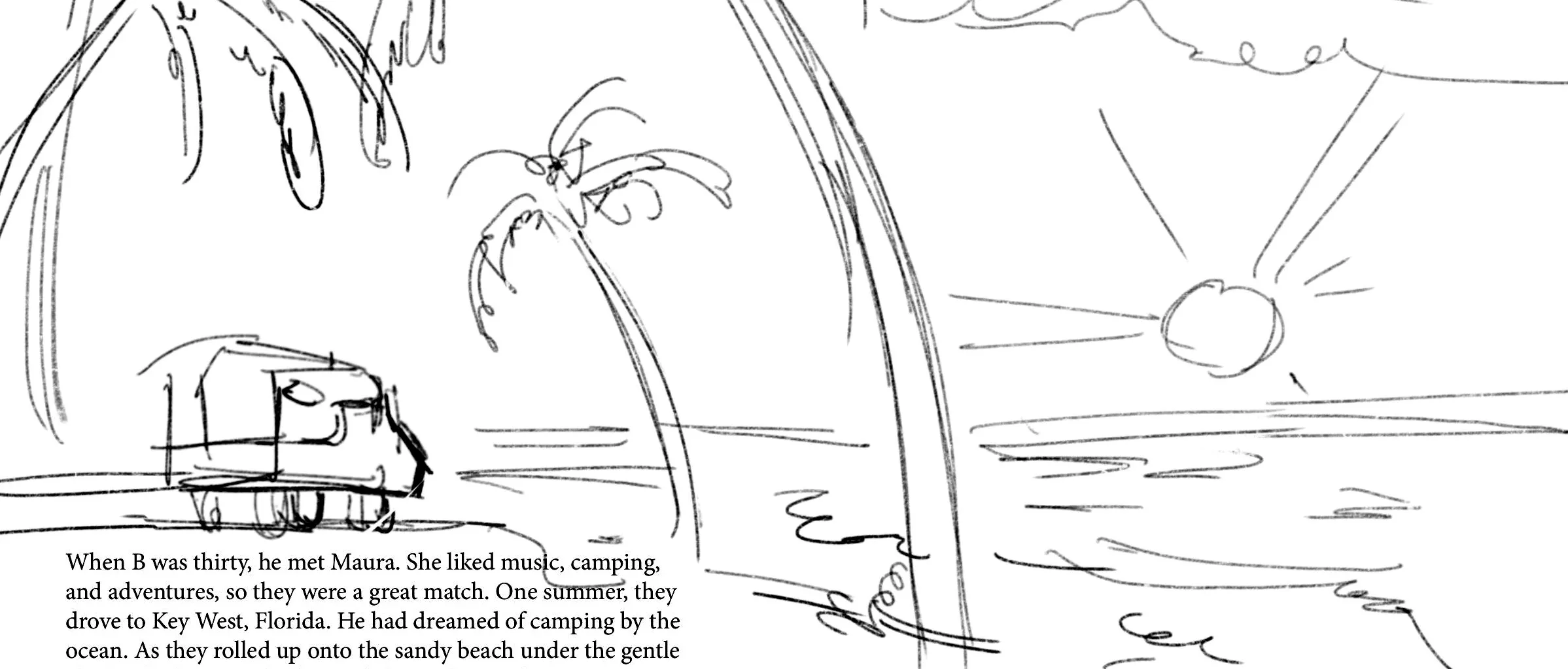 Sketch for The Road